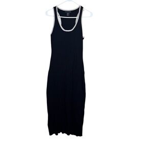 House of Harlow Ribbed Knit Tank MIDI Dress